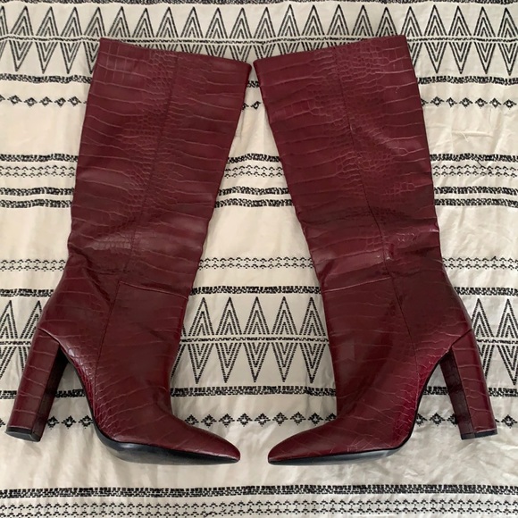 steve madden crocodile heels